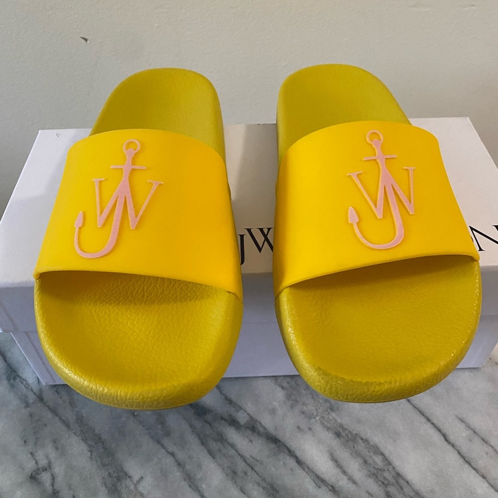 Jw Anderson Logo Pool Slides - image 7